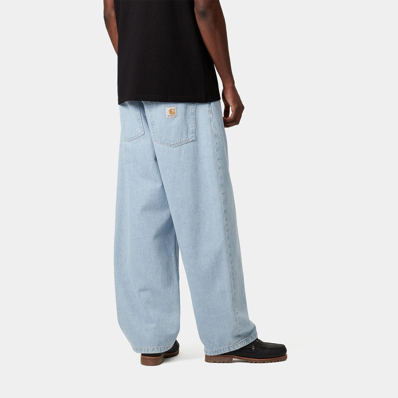 Carhartt WIP Brandon Pant Blue Heavy Stone Bleached