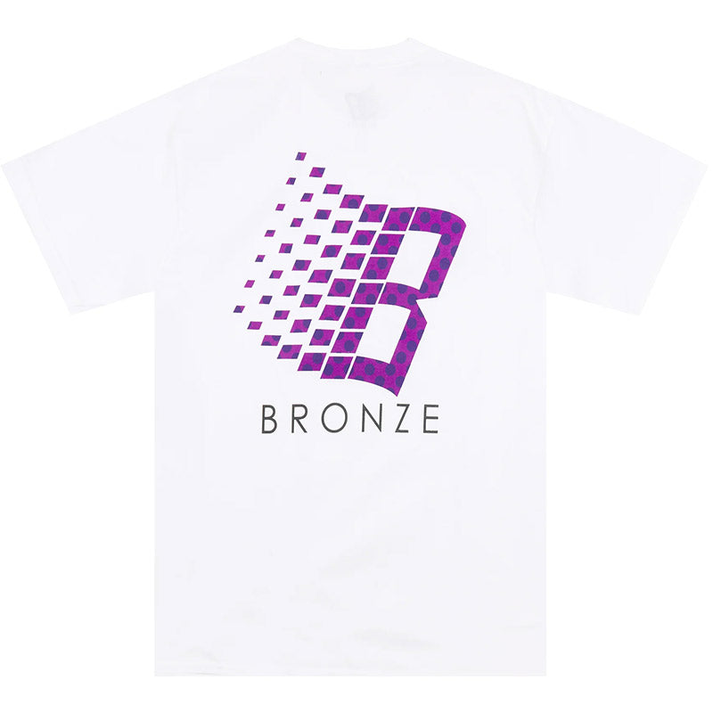 Bronze 56K Polka Dot Logo T-Shirt White