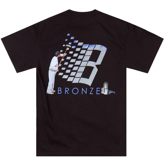 Bronze 56K Roller Logo T-Shirt Black
