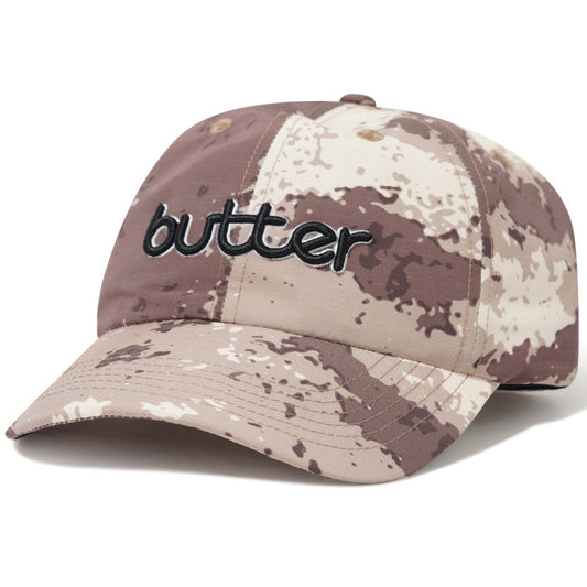 Butter Goods Alpine 6 Panel Cap Camo