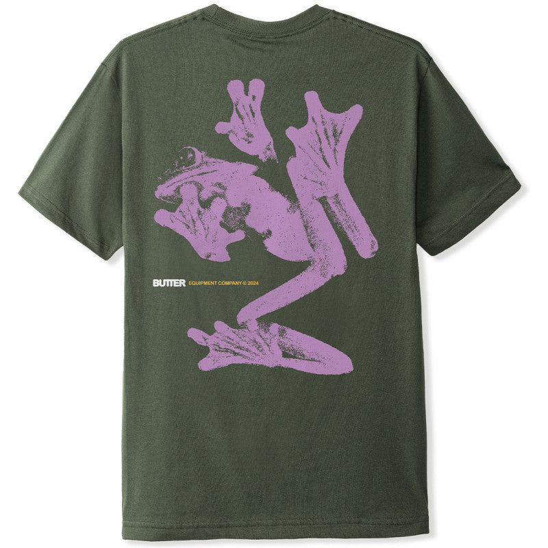 Butter Goods Amphibian T-Shirt Army