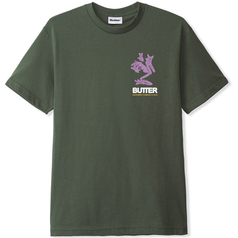 Butter Goods Amphibian T-Shirt Army