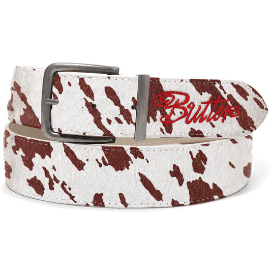 Butter Goods Animal Hide Belt Cow
