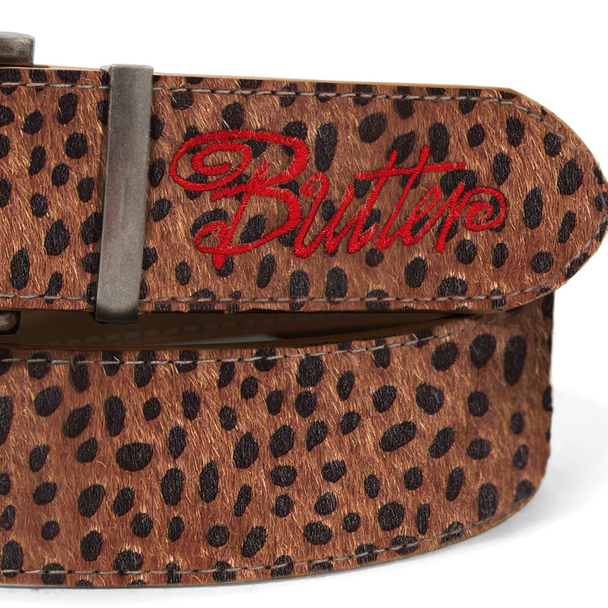 Butter Goods Animal Hide Belt Deer