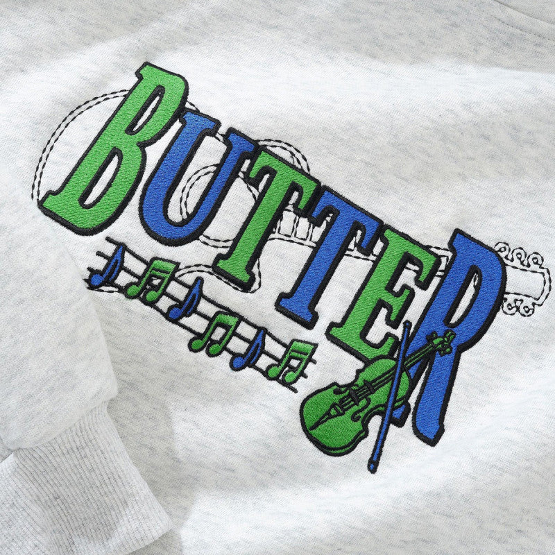 Butter Goods Arrangement Hoodie Ash