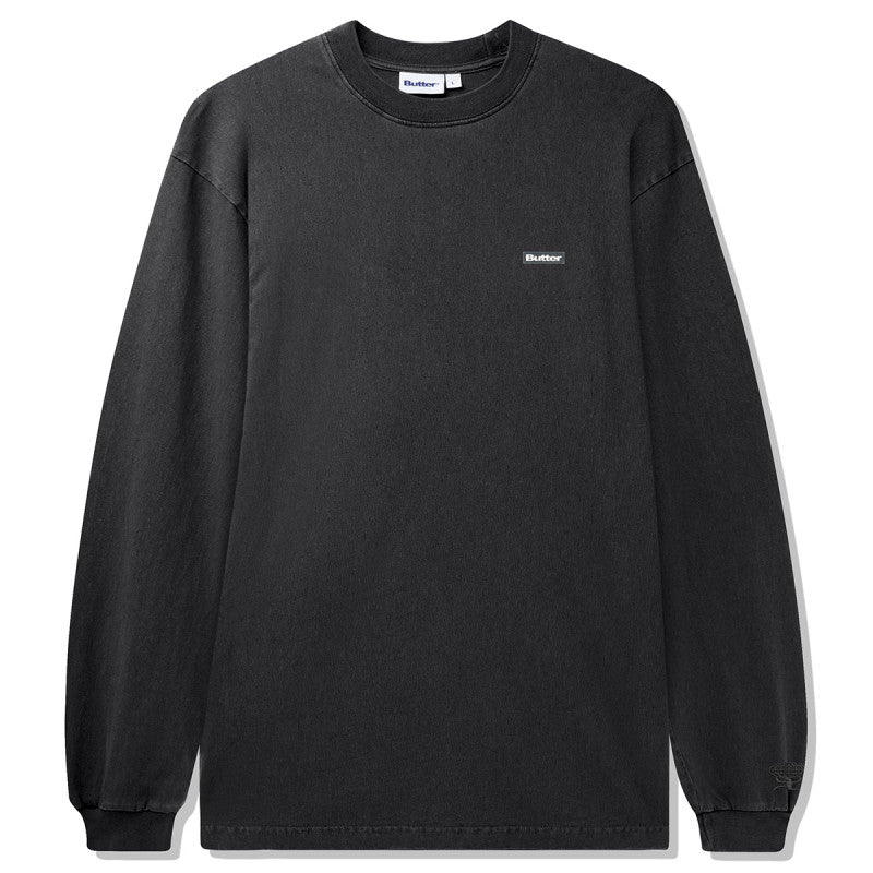 Butter Goods Basic Longsleeve T-shirt Washed Black