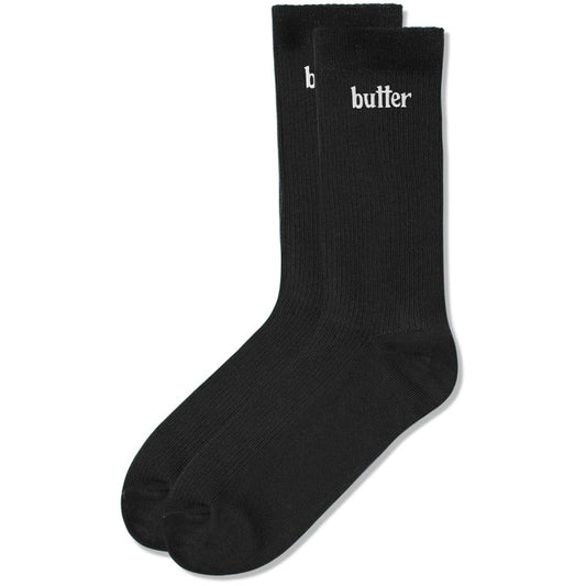 Butter Goods Basic Socks Black