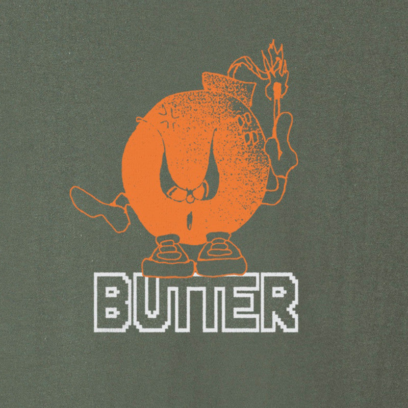 Butter Goods Bomb T-Shirt Army