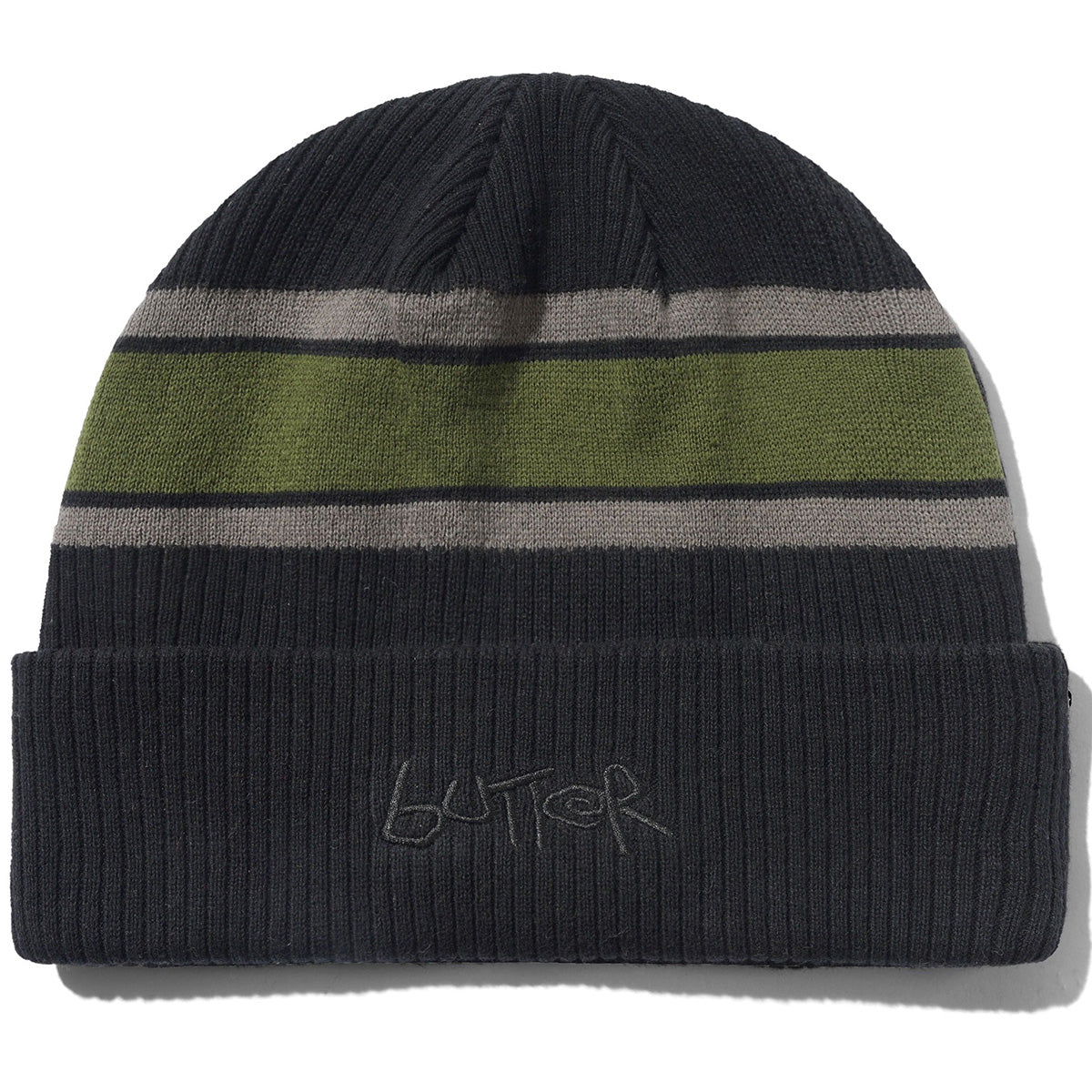 Butter Goods Break Beanie Black