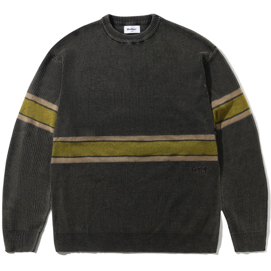 Butter Goods Break Knit Sweater Washed Black