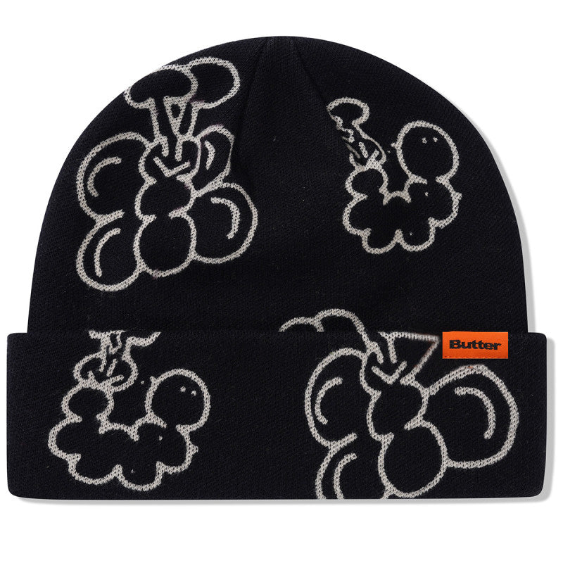 Butter Goods Bugs Beanie Black