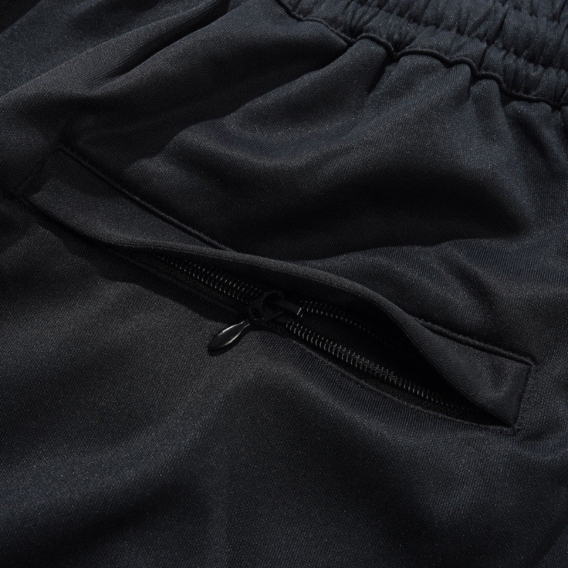 Butter Goods Check Tape Trackpants Black
