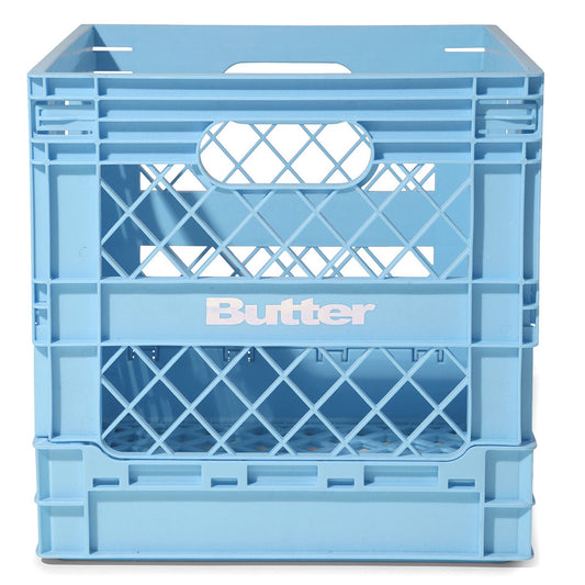 Butter Goods Collapsable Record Crate Sky Blue