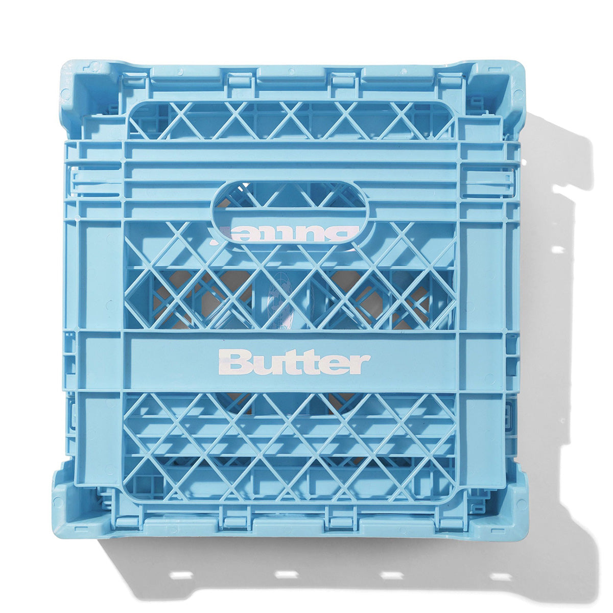 Butter Goods Collapsable Record Crate Sky Blue