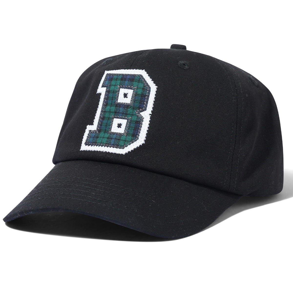 Butter Goods Collegiate 6 Panel Cap Black