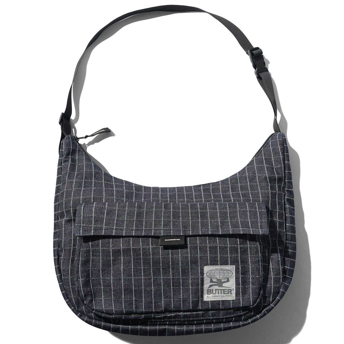 Butter Goods Crossbody Bag Grid Denim