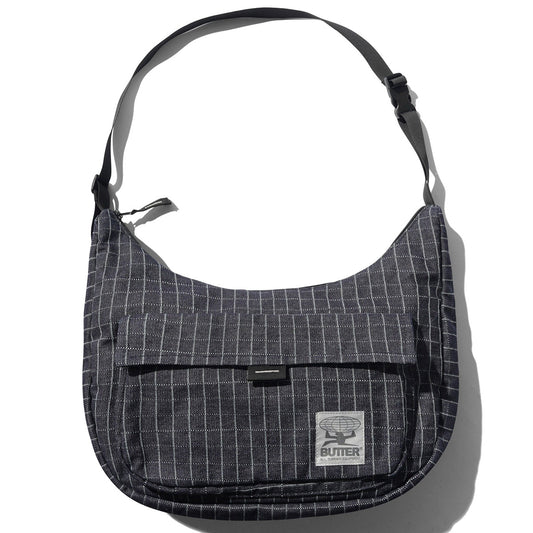 Butter Goods Crossbody Bag Grid Denim