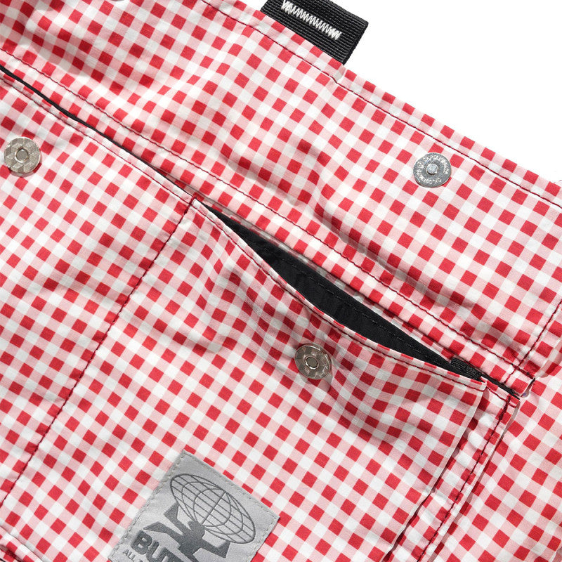 Butter Goods Crossbody Bag Red Gingham