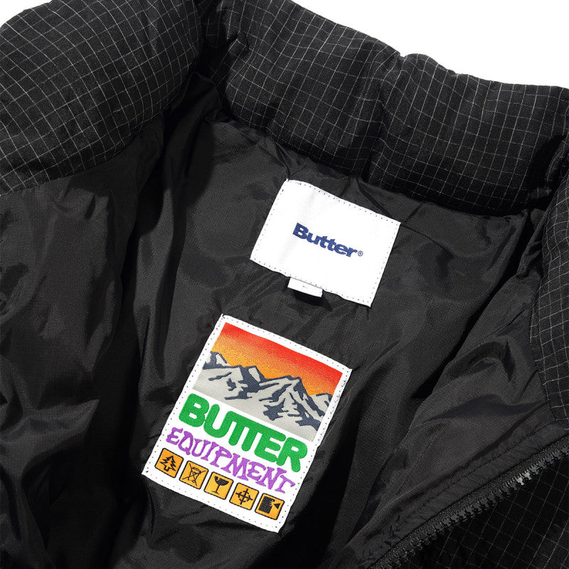 Butter Goods Endure Puffer Jacket Black