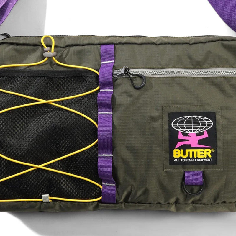 Butter Goods Express Side Bag Army