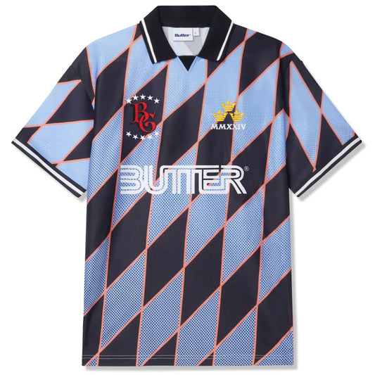 Butter Goods Football Jersey Blue/Black