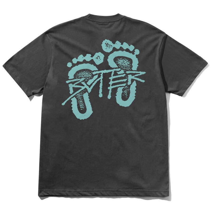Butter Goods Footprints T-shirt Black