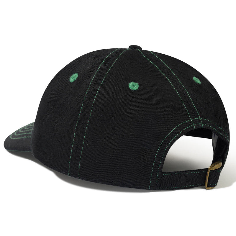 Butter Goods Frenzy 6 Panel Cap Black