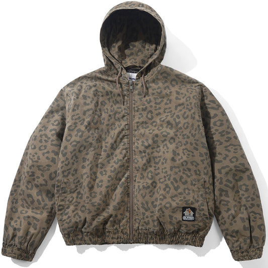 Butter Goods Insulated Work Jacket Leopard