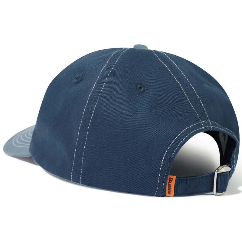 Butter Goods Lock 6 Panel Cap Navy / Ocean