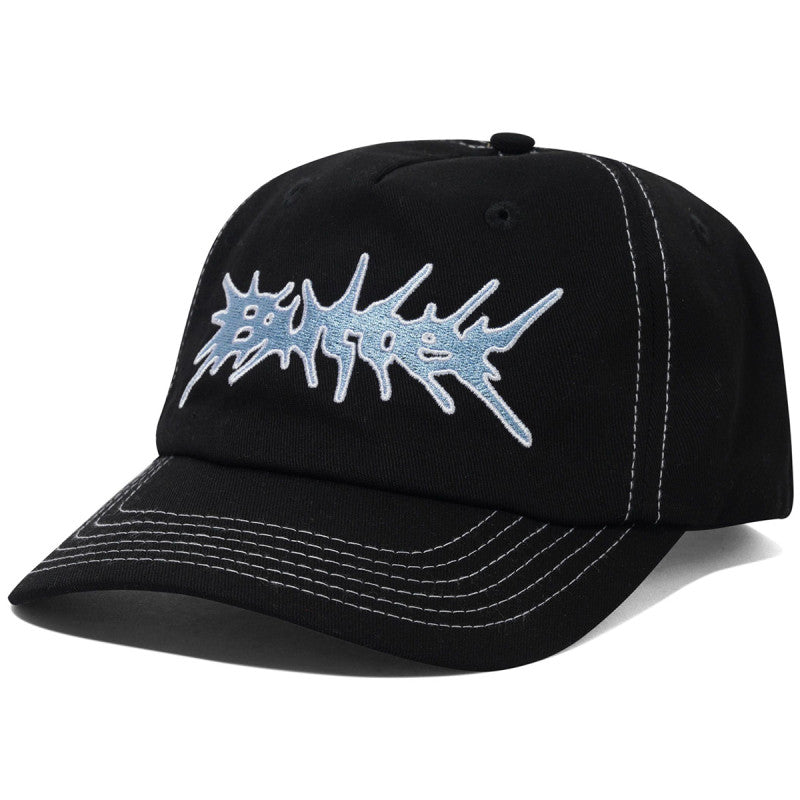 Butter Goods Nail 5 Panel Cap Black
