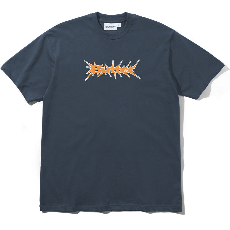 Butter Goods Nail Logo T-shirt Navy