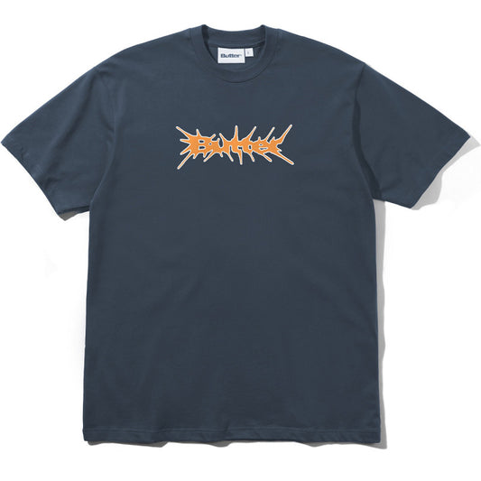 Butter Goods Nail Logo T-shirt Navy