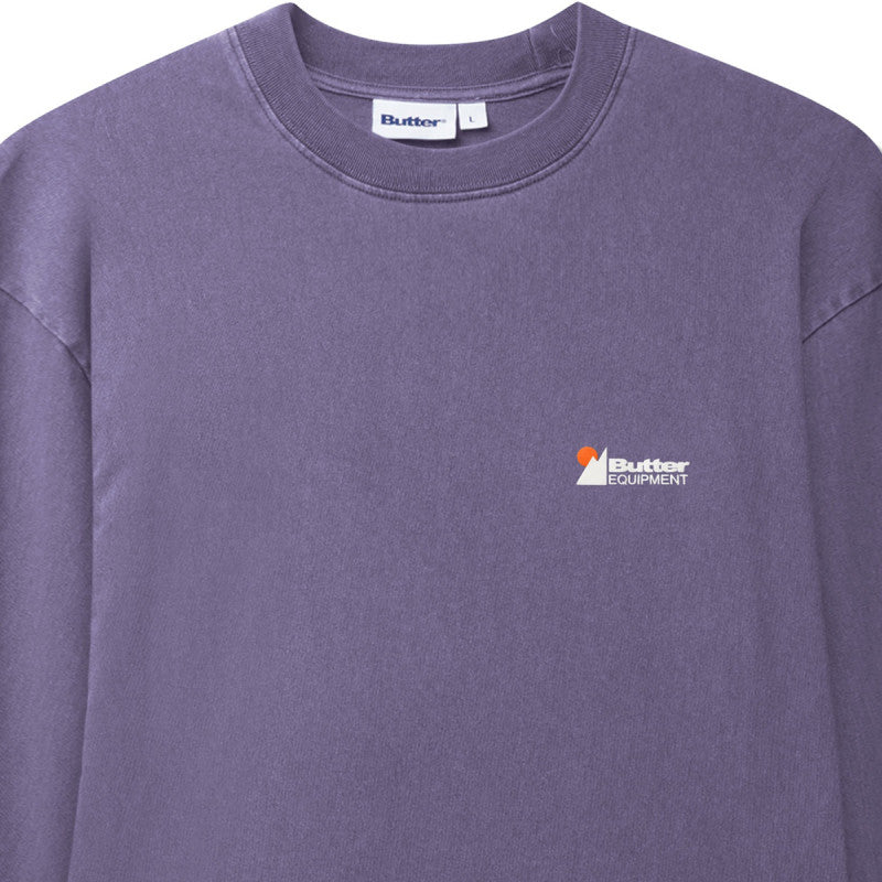 Butter Goods Pigment Dye Longsleeve T-Shirt Dusk