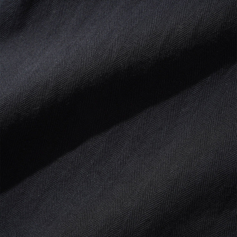 Butter Goods Pleated Trousers Washed Black