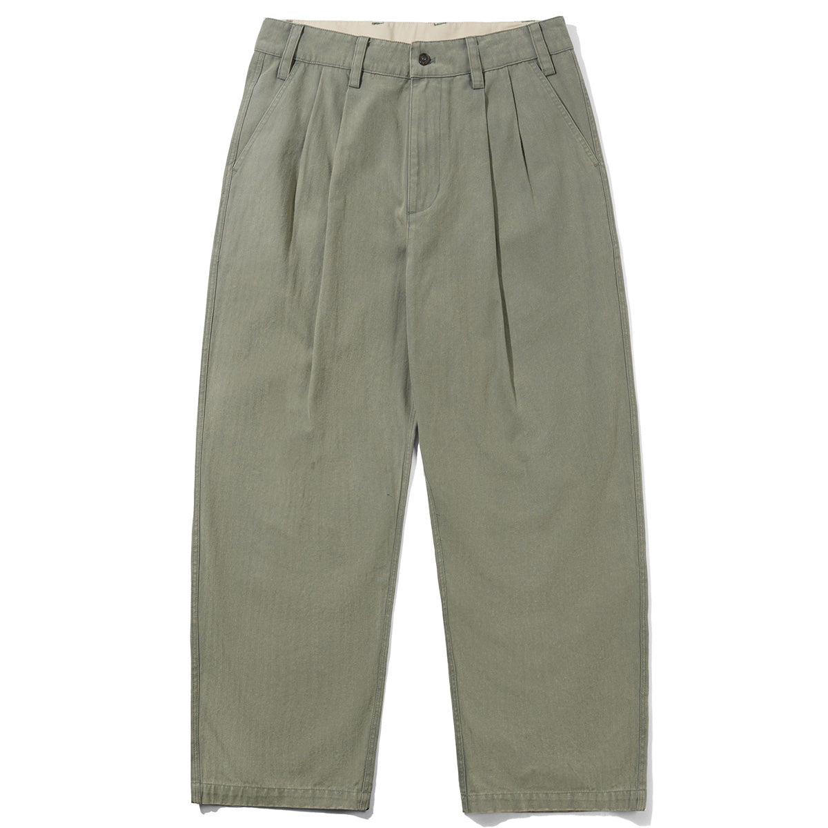 Butter Goods Pleated Trousers Washed Fatigue