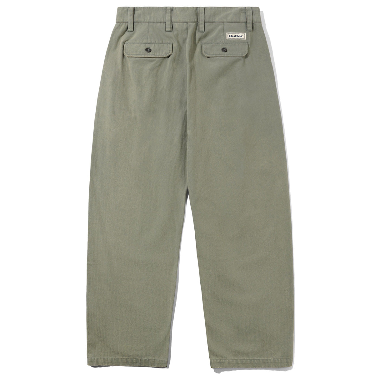 Butter Goods Pleated Trousers Washed Fatigue