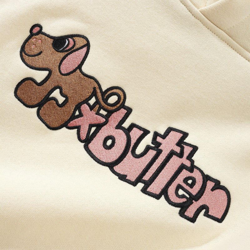 Butter Goods Pooch Hoodie Cream