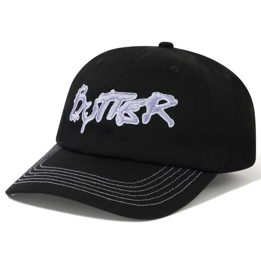 Butter Goods Radio 6 Panel Cap Black