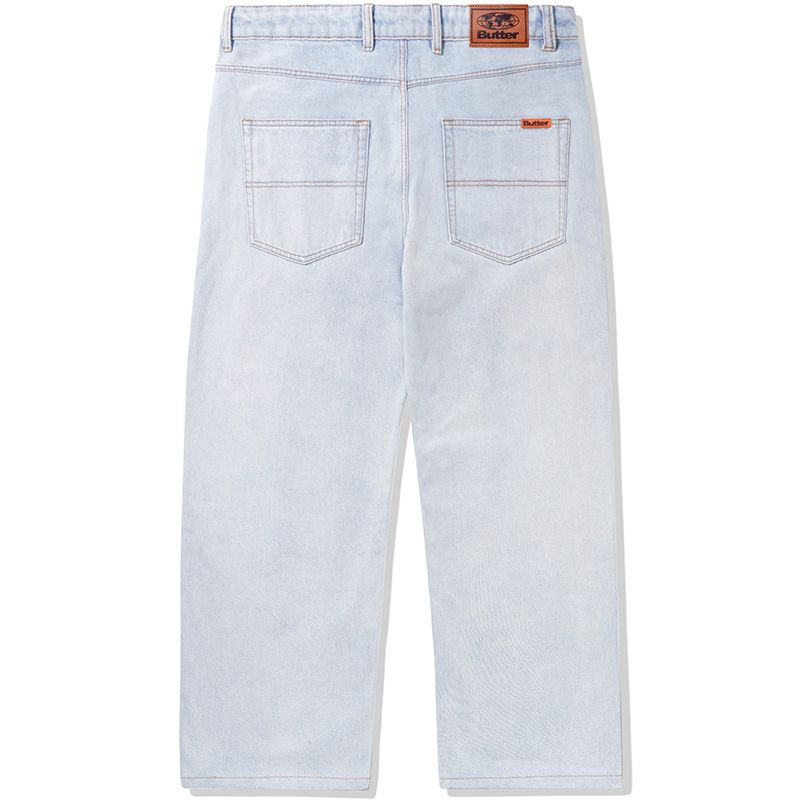 Butter Goods Relaxed Denim Jeans Light Blue