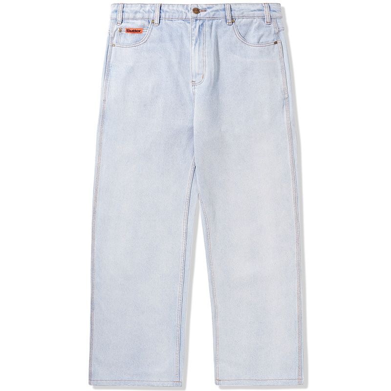 Butter Goods Relaxed Denim Jeans Light Blue