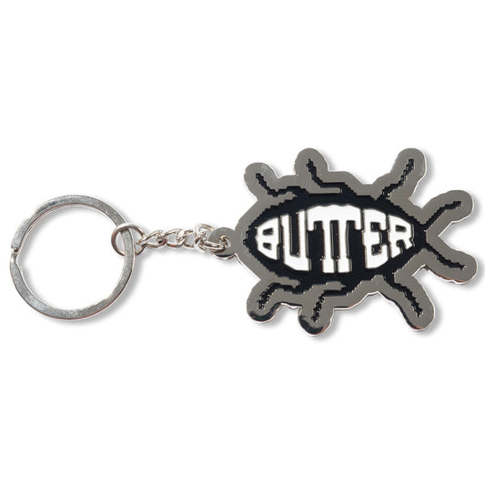Butter Goods Roach Enamel Key Chain Silver