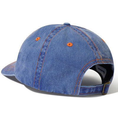 Butter Goods Rounded Logo 6 Panel Cap Cobalt