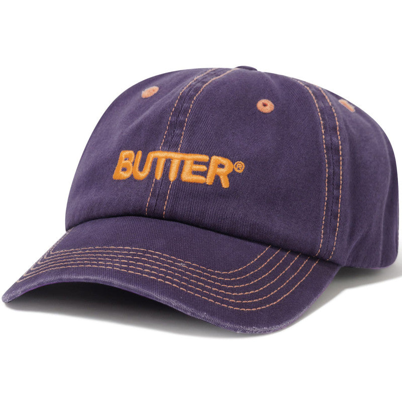 Butter Goods Rounded Logo 6 Panel Cap Forest