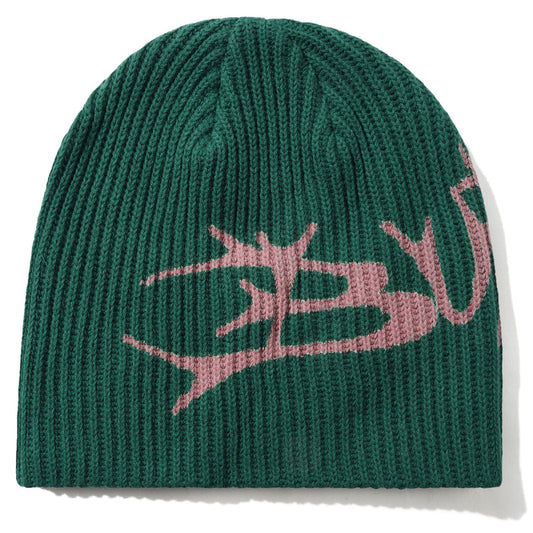 Butter Goods Scrawling Skully Beanie Forest