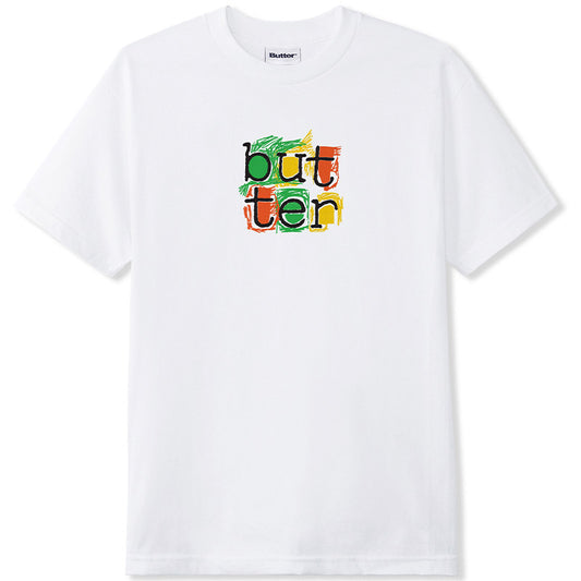 Butter Goods Scribble T-Shirt White