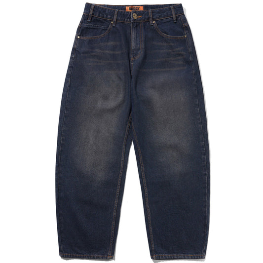 Butter Goods Solar Fade Denim Jeans Tinted Dark Indigo