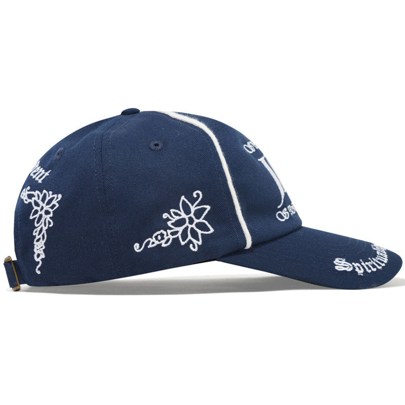 Butter Goods Spiritual Logo 6 Panel Cap Navy
