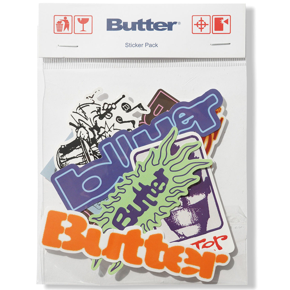 Butter Goods Sticker Pack Multi