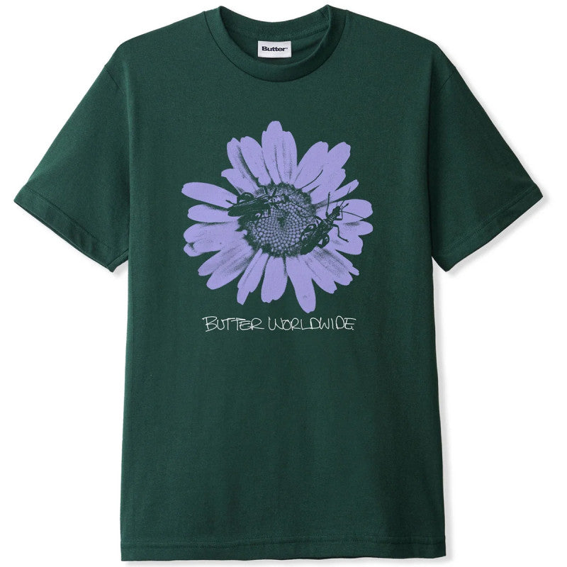 Butter Goods Sunflower T-Shirt Dark Forest