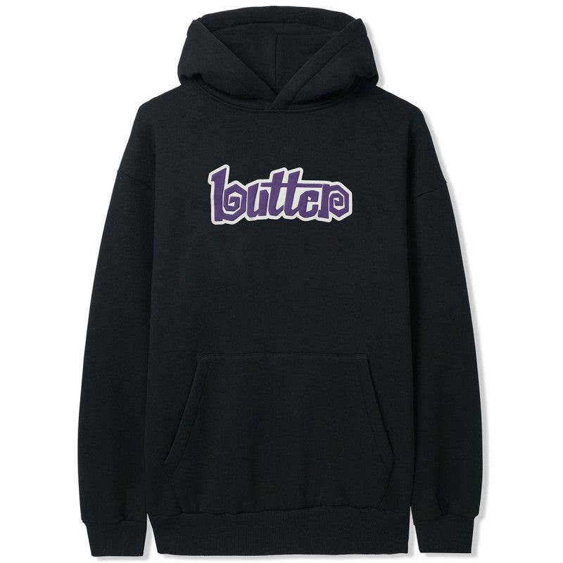 Butter Goods Swirl Hoodie Black